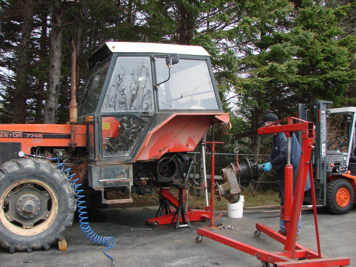 Brake issue Zetor 7745